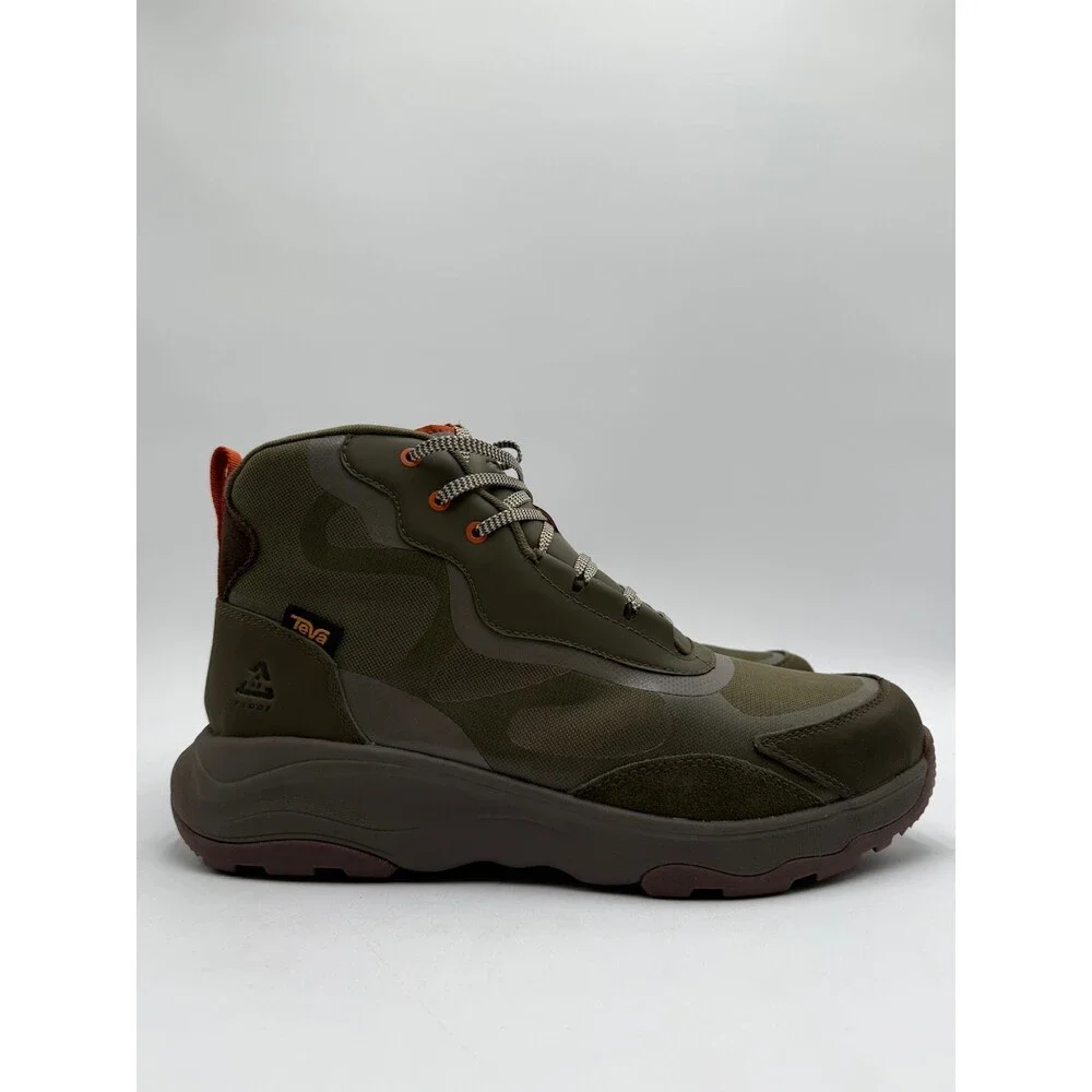 Teva GEOTRECCA RP Men's NWB All Weather Hiking Boot Green US Size 11.5 - Picture 4 of 10